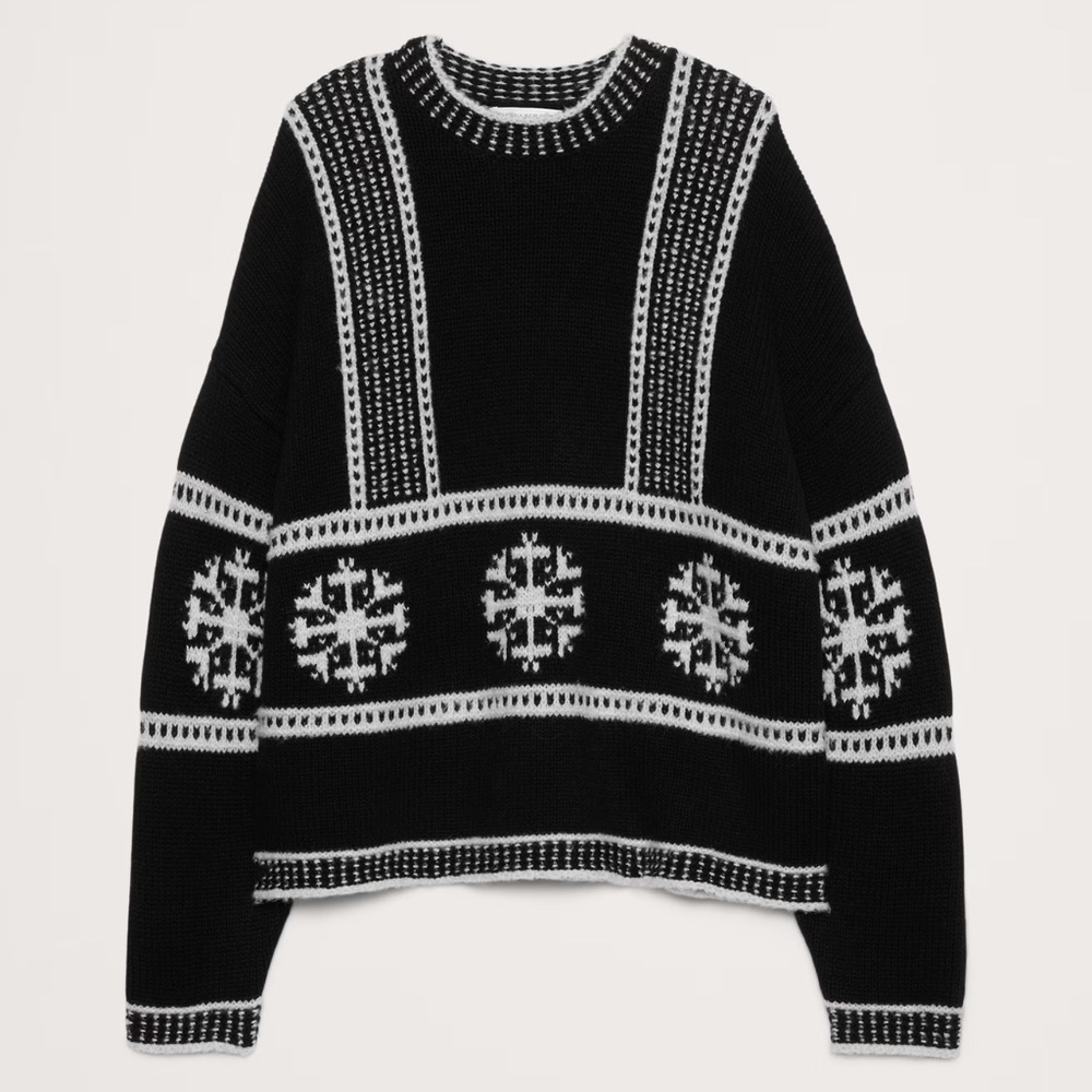 Banana Republic Fair Isle Crewneck Sweater, Size XL, NWT
